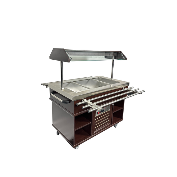 Combisteel Heißes Büffet Gn 3/1 – Breite 1200 – Art.-Nr.: 7078.0025