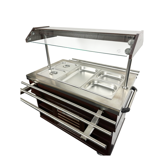 Combisteel Heißes Büffet Gn 3/1 – Breite 1200 – Art.-Nr.: 7078.0025