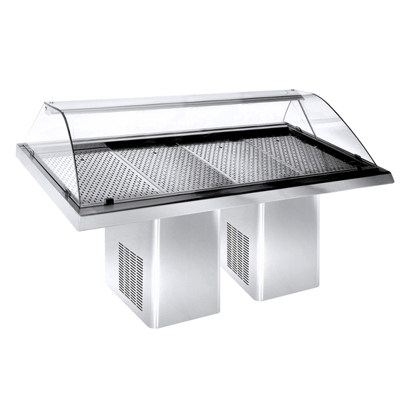 Combisteel Gekühlte Fisch Vitrine 2.3