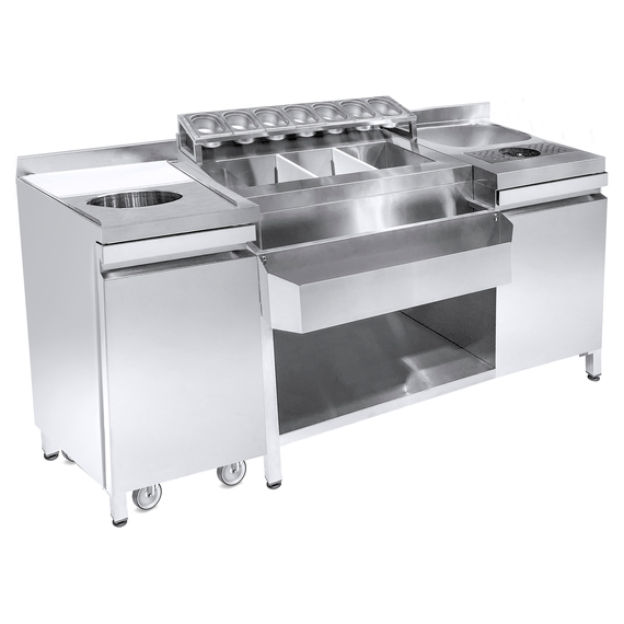 Combisteel Cocktailstation" – Breite 1790 – Art.-Nr.: 7083.0040