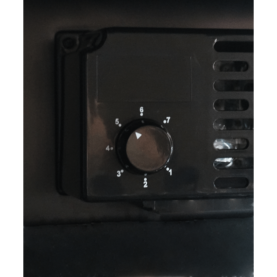 Combisteel Kühlschrank 1 Glastür Schwarz mit Canopy Sve-450 Blc