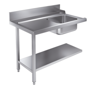 Combisteel Zulauftisch Grundboden 1200 Links für 7082.0070 - 0075