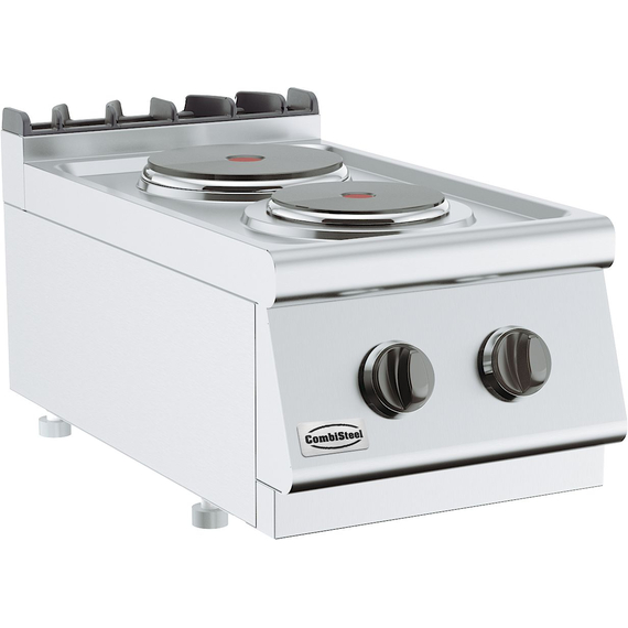 Combisteel Base 700 Elektroherd 2 Platten – Breite 400 – Art.-Nr.: 7178.0215