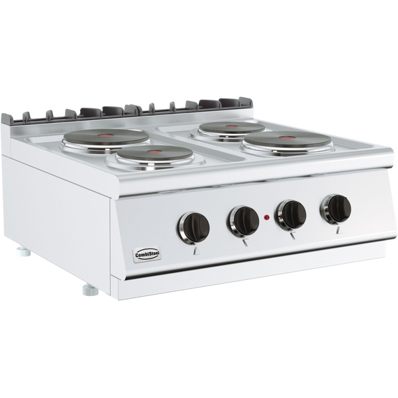 Combisteel Base 700 Elektroherd 4 Platten – Breite 800 – Art.-Nr.: 7178.0220