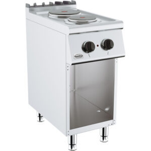 Combisteel Base 700 Elektroherd 2 Platten – Breite 400 – Art.-Nr.: 7178.0425
