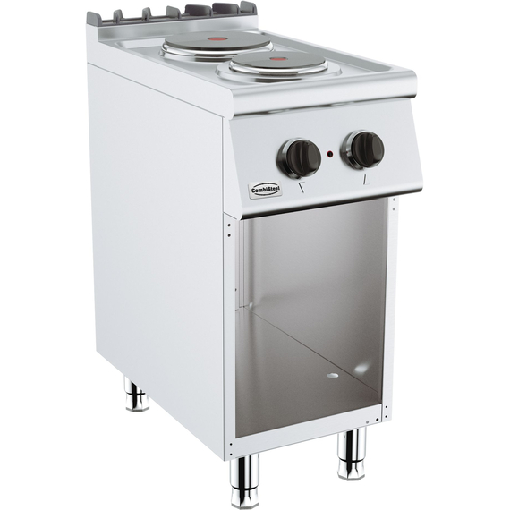 Combisteel Base 700 Elektroherd 2 Platten – Breite 400 – Art.-Nr.: 7178.0425