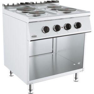 Combisteel Base 700 Elektroherd 4 Platten – Breite 800 – Art.-Nr.: 7178.0430
