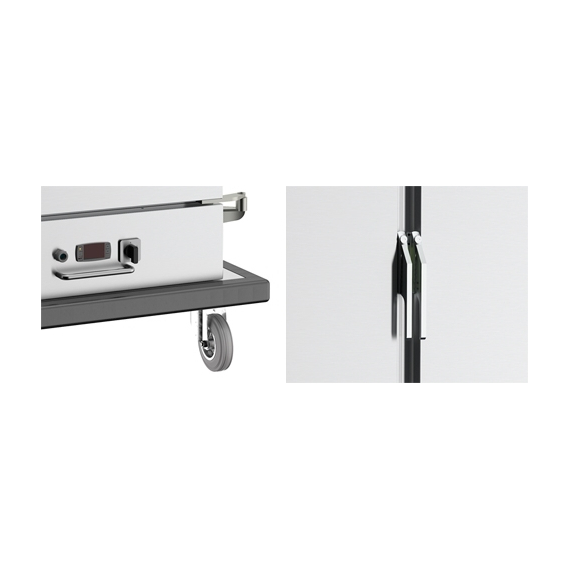 Combisteel Bankett Wagen Warm 15X 2/1Gn