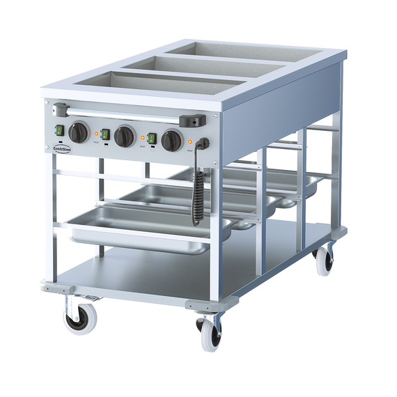 Combisteel Bain-Marie Wagen 3/1.