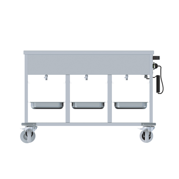 Combisteel Bain-Marie Wagen 3/1.