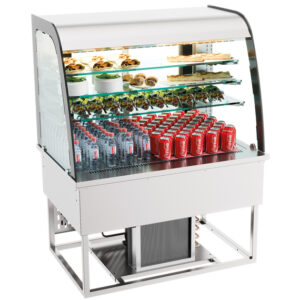 Combisteel Einbaukühlvitrine 140L Offen