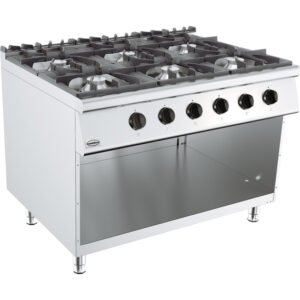 Combisteel Base 900 Gasherd 6 Br.