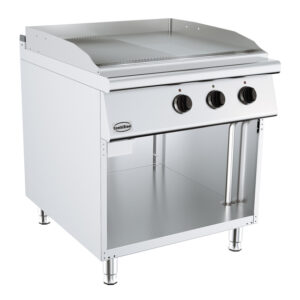 Combisteel Base 900 Elek. Grillplatte Gerillt/Glatt
