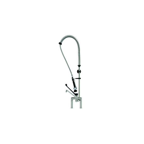 Combisteel Vorspüldusche Ellebogenbedienung mit 2-Löcher