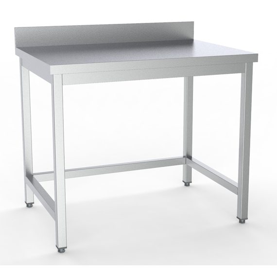 Combisteel 700 Arbeitstisch Offenem Unterbau Aufkantung Selbstmontage 1200