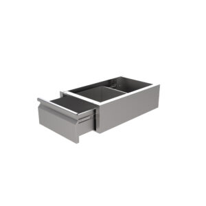 Combisteel Schubladenreihe 1 Schube für Tisch 600