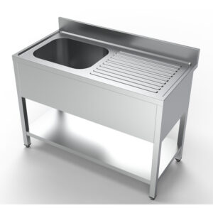 Combisteel 600 Spültisch Grundboden 1 Links 1200