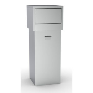 Combisteel Edelstahl Mülleimer 80L
