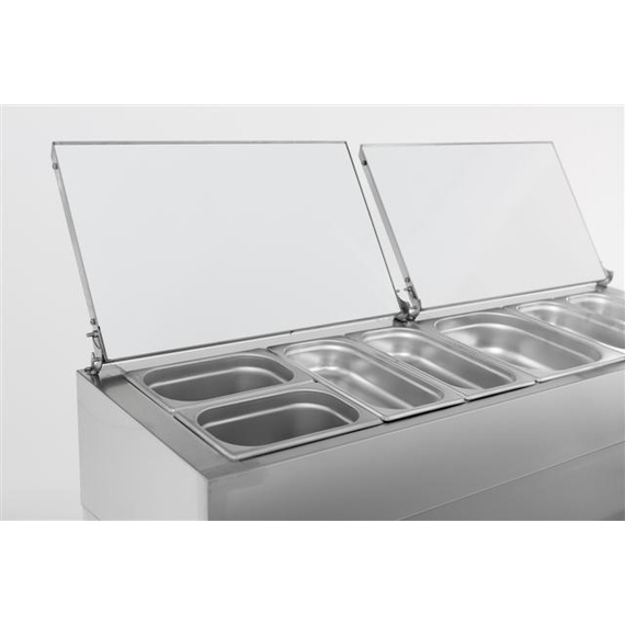 Combisteel Standard Line Saladette 2 Türen 6X1/3Gn Behälter