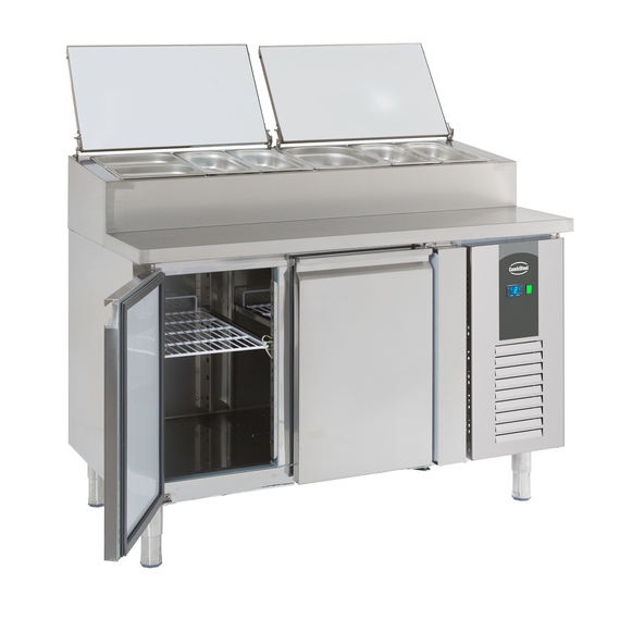 Combisteel Standard Line Saladette 2 Türen 6X1/3Gn Behälter