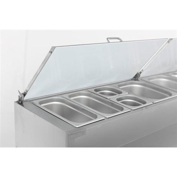 Combisteel Standard Line Saladette 3 Türen 8X1/3Gn Behälter