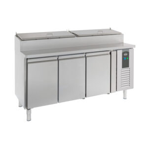 Combisteel Standard Line Saladette 3 Türen 8X1/3Gn Behälter