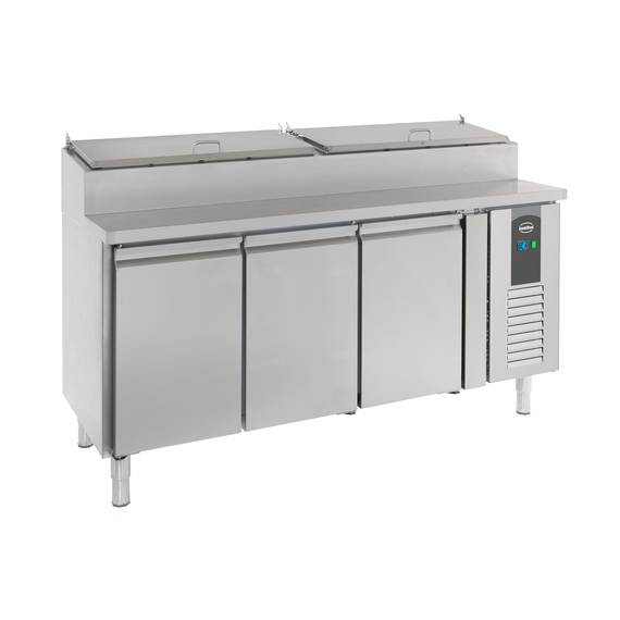 Combisteel Standard Line Saladette 3 Türen 8X1/3Gn Behälter
