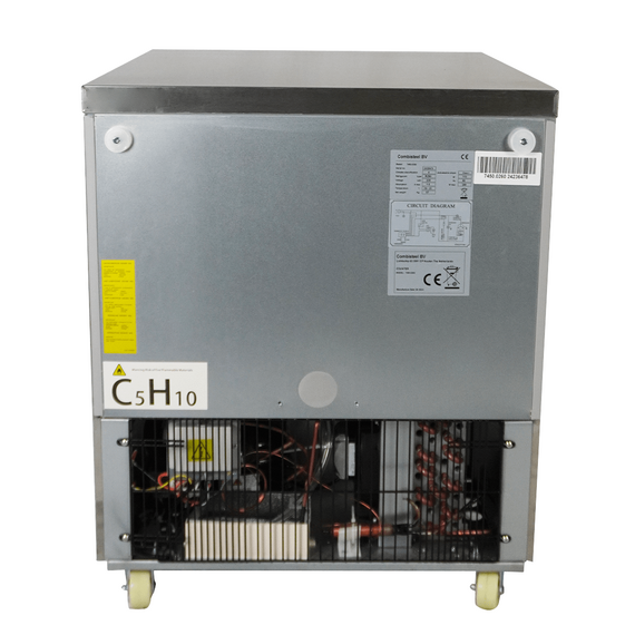 Combisteel Edelstahl Tiefkühlschrank 1 Tür