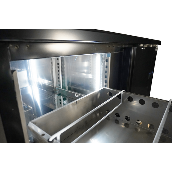 Combisteel Standard Line Barkühler Schwarz 1 Tür Und 4 Schubladen