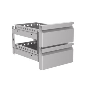Combisteel Standard Line 2 Schubladen Unit für 7450.0755-0760-0765