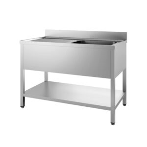 Combisteel 600 Spültisch Grundboden Demontabel 1 Rechts 1200