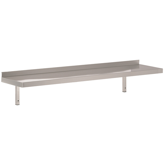 Combisteel 300 Edelstahl Wandborde 600 Inkl. Konsoles – Breite 600 – Art.-Nr.: 7455.0615