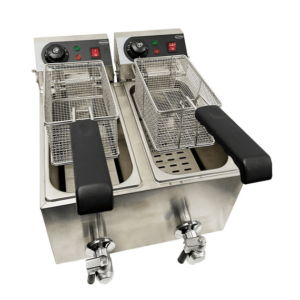Combisteel Elektro Tischfriteuse 2X4 L