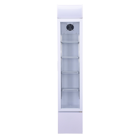 Combisteel Kühlschrank Glastür Schmall