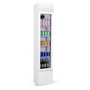 Combisteel Kühlschrank Glastür Schmall