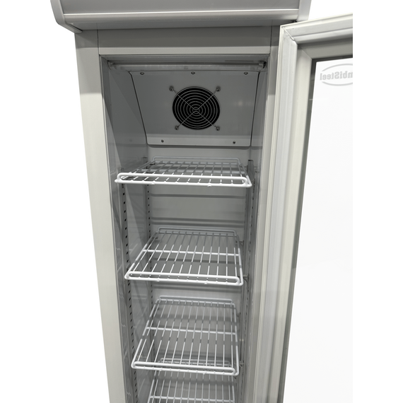 Combisteel Kühlschrank Glastür Schmall