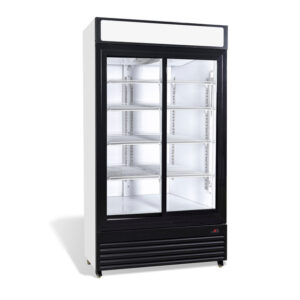 Combisteel Kühlschrank mit Schiebeglastüren Bez-750 Sl