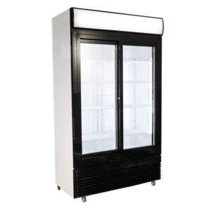 Combisteel Kühlschrank mit Schiebeglastüren Bez-780 Sl
