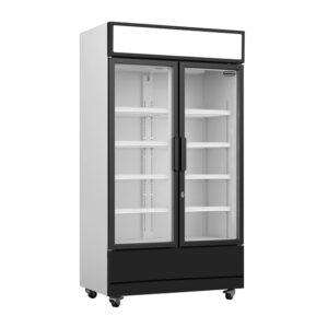 Combisteel Kühlschrank 2 Glastüren Fcu-750