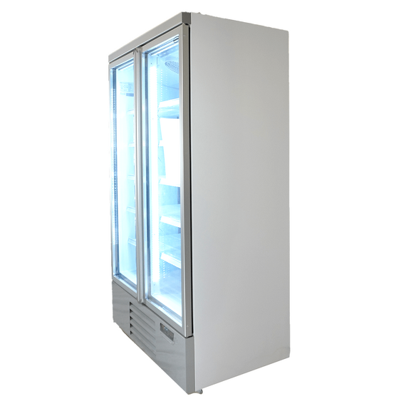 Combisteel Kühlschrank 2 Glastüren Jde-1000R