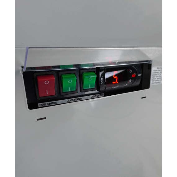 Combisteel Kühlschrank 2 Glastüren Jde-1000R