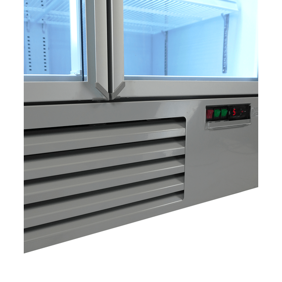 Combisteel Kühlschrank 2 Glastüren Jde-1000R