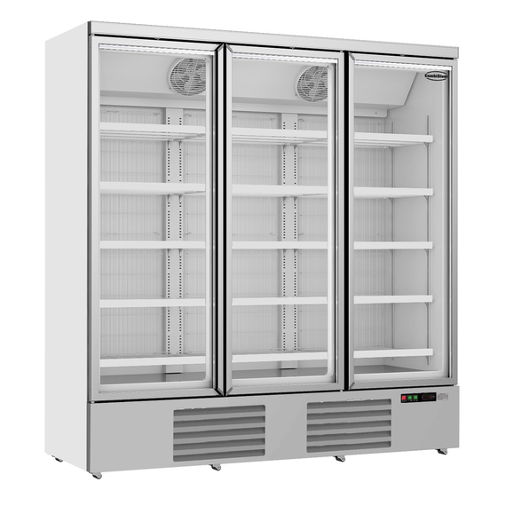 Combisteel Tiefkühlschrank 3 Glastüren Jde-1530F