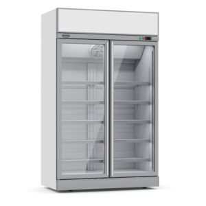 Combisteel Kühlschrank 2 Glastüren Ins-1000R