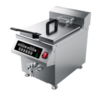 Induktions-Fritteuse, 8 Liter, 290x490x418 mm (BxTxH), 3.5 kW