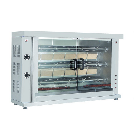 Combisteel Hähnchengrill Gas 3 Spießen