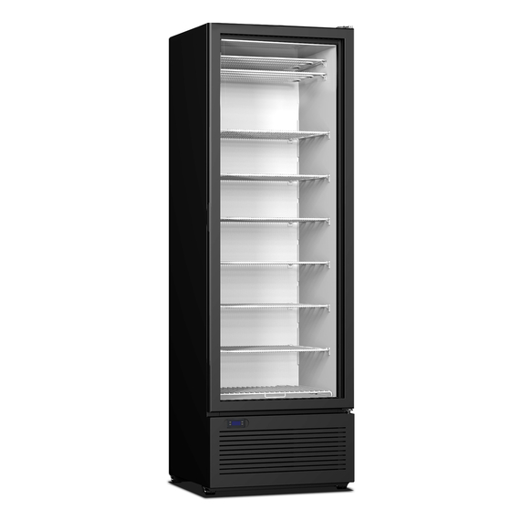 Combisteel Eis Tiefkühlschrank Glastür 400