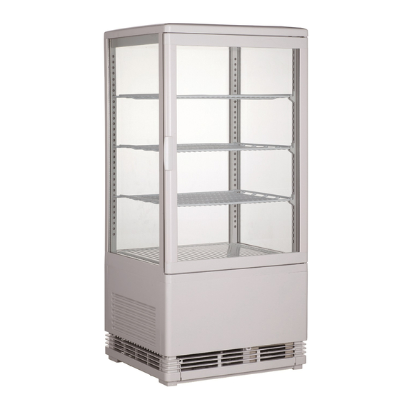 Combisteel Kühlvitrine 68L Weiss