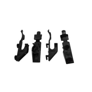 Combisteel Set 4 Clips Schwarz für 7487.0170-0175-0180 Neue Serien