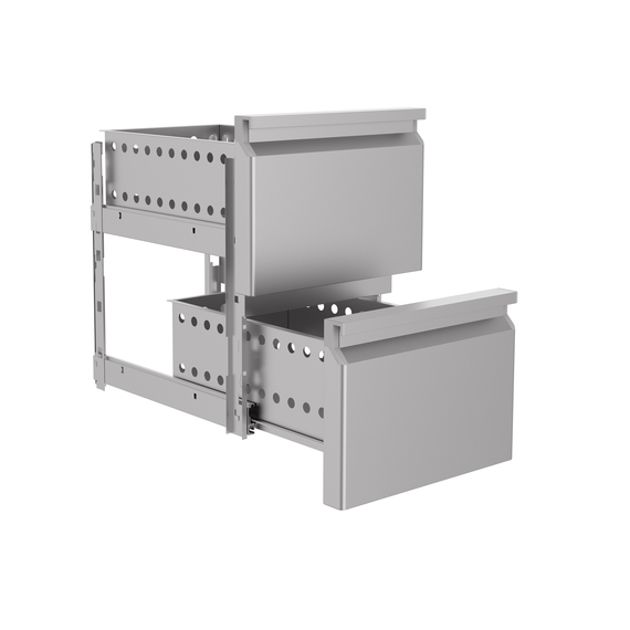 Combisteel Pro Line Schubladenblock 1/2 Monoblock Soft Closing
